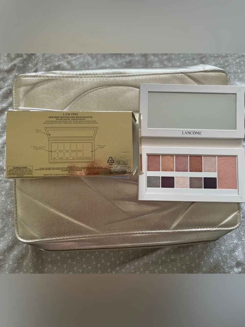 Lancôme Neutral & Rose Gold Eyeshadow Palette